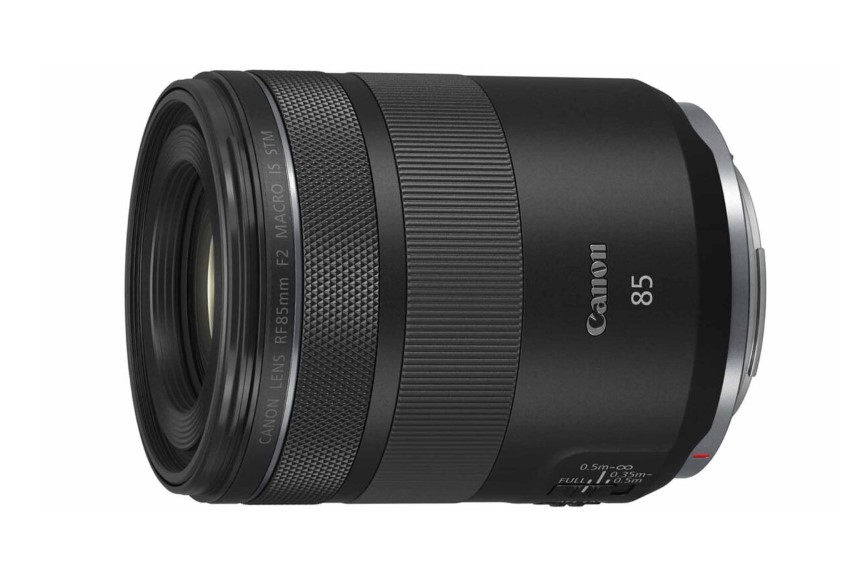 レンズ　CANON RF85mm F2.0 macro is stm Canon RF 85mm F2 MACRO IS STM | LCE